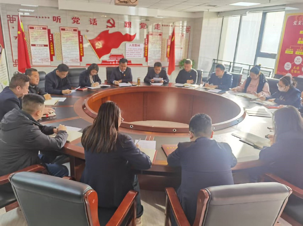 經(jīng)發(fā)公司黨支部召開(kāi)2025年度組織生活會(huì)暨民主評(píng)議黨員大會(huì)